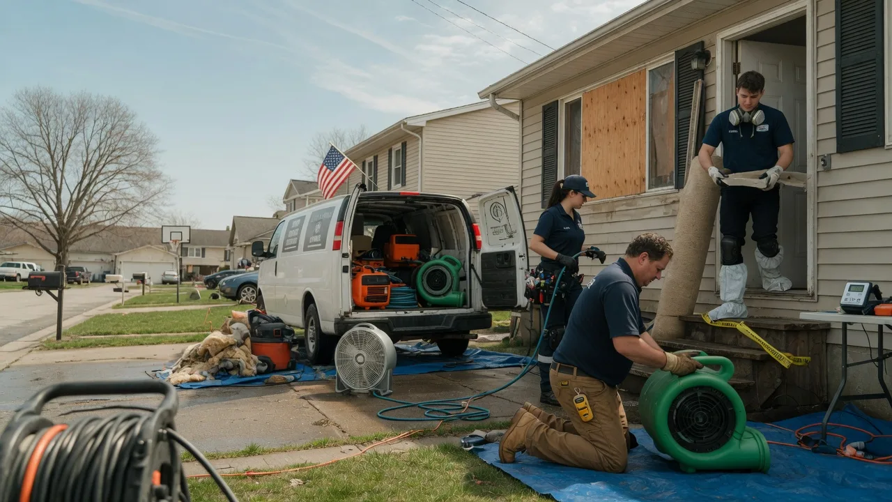 Water Damage Restoration in Crown, PA near me